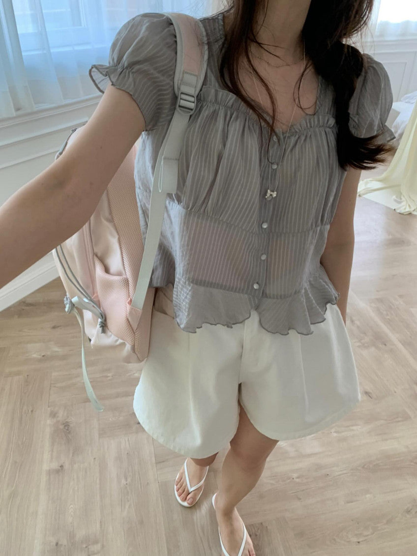 Oreo blouse-3col