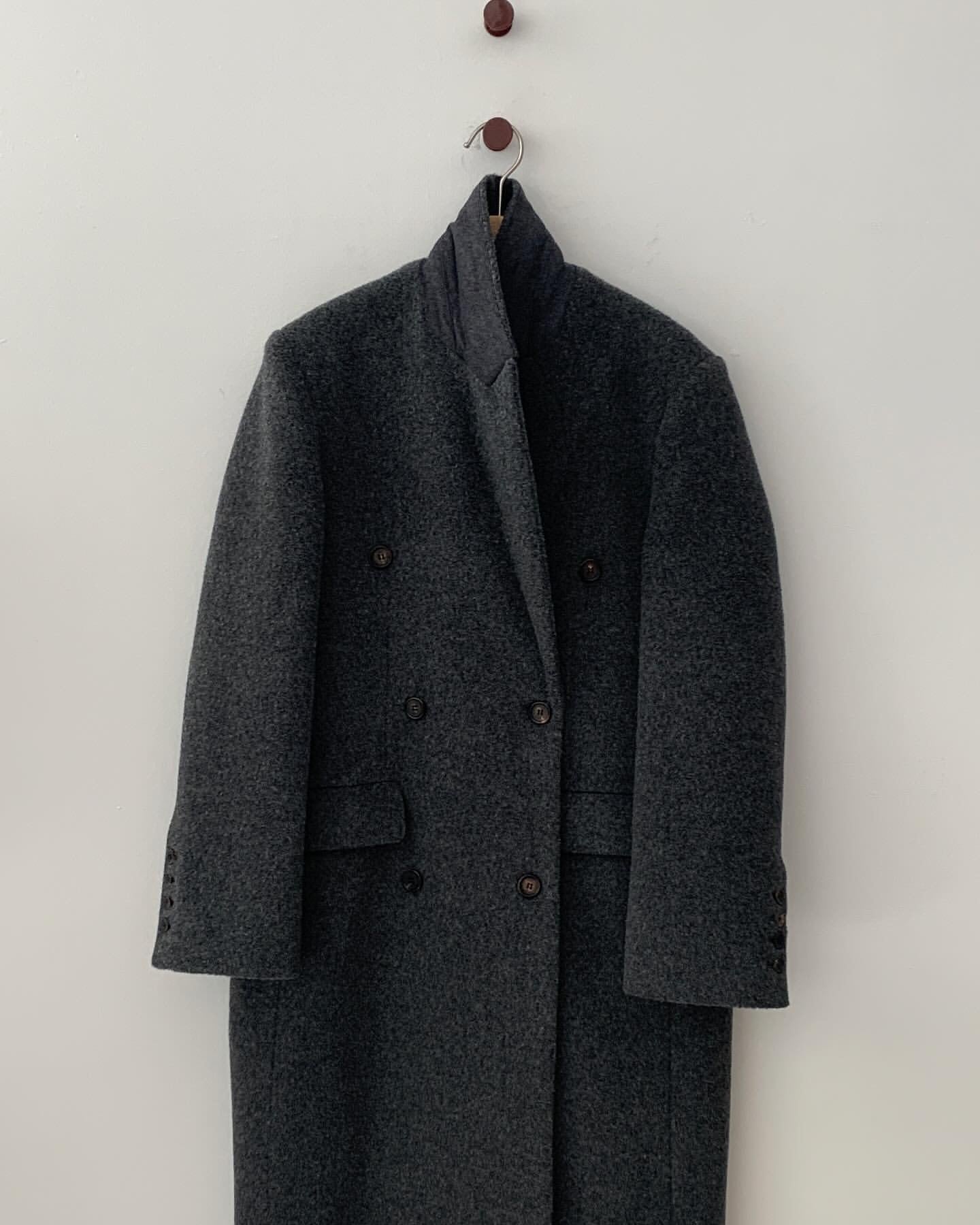 Demuer wool coat-2col