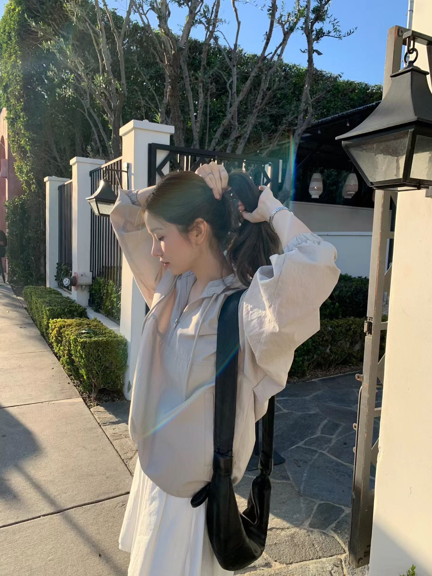 Ounce day hood anorak jumper-3col