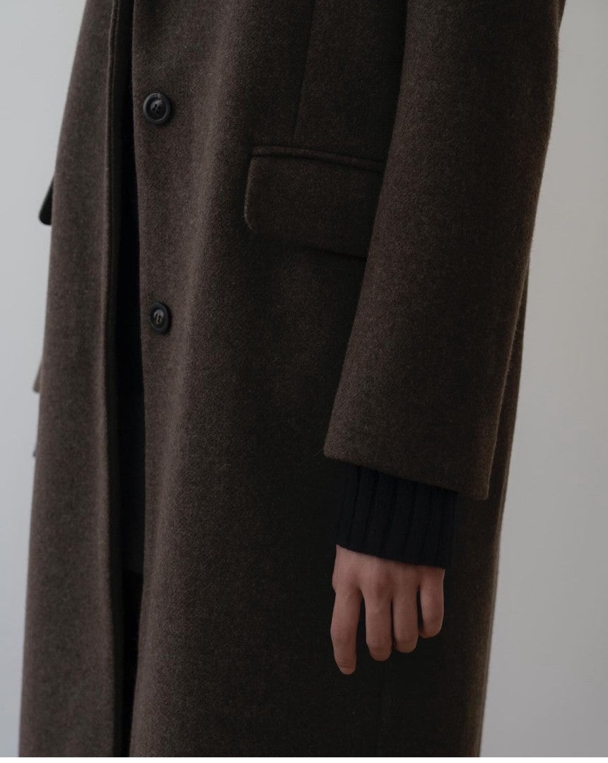 Wool single coat-3col