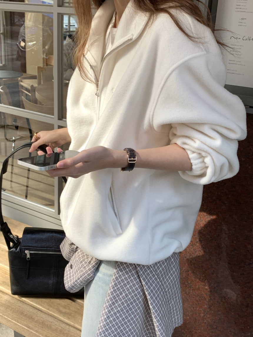 Luzern fleece zip up&pants-3col