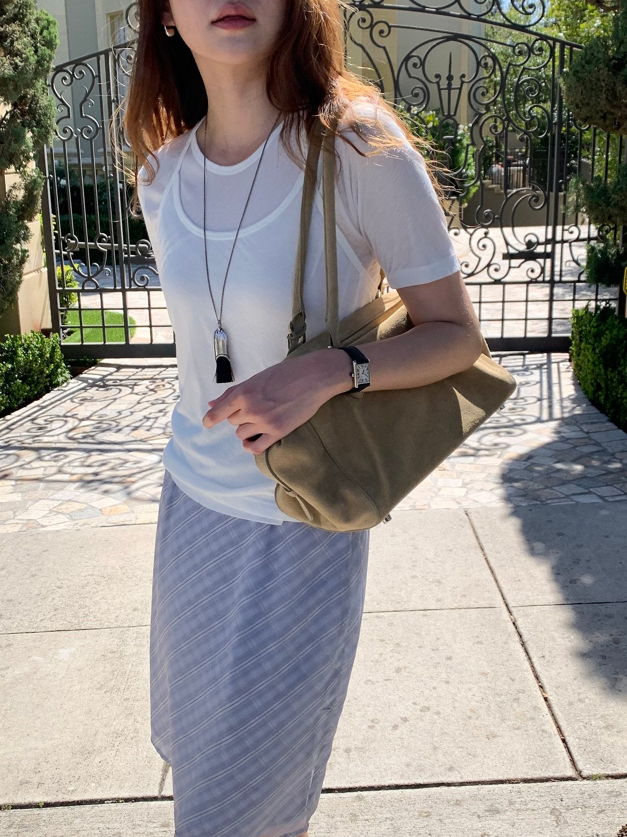 Nuel layered sleeveless&sleeve T set-3col