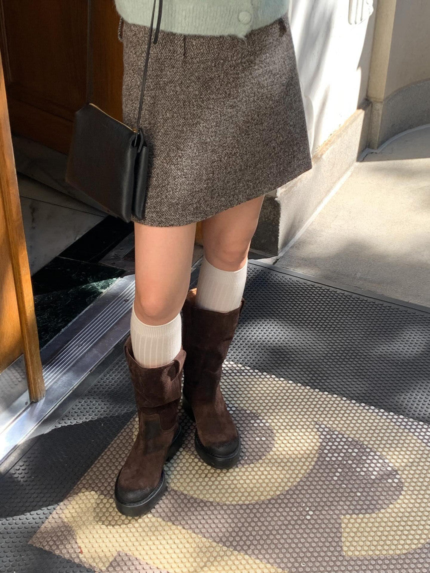 Haven wool skirt-2col