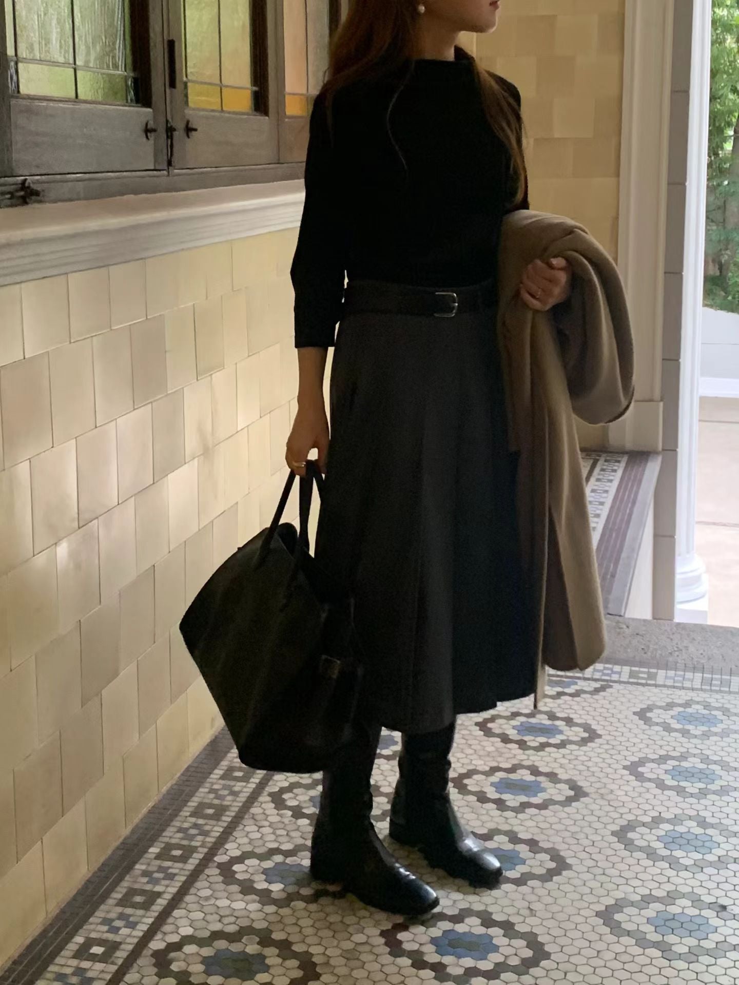 Ounce velvet pola T-2col