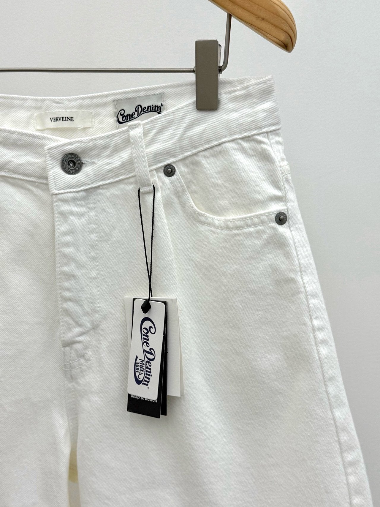 sandro pintuck short denim-2col