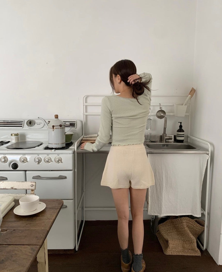 Ez knit shorts-4col