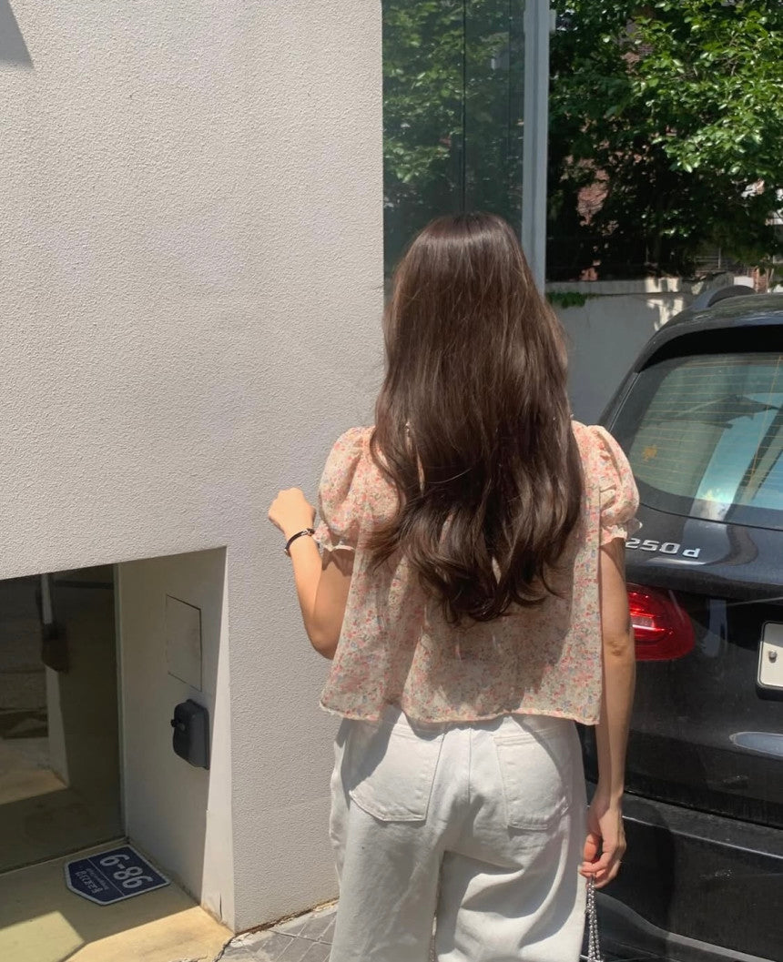liter kiko flower blouse