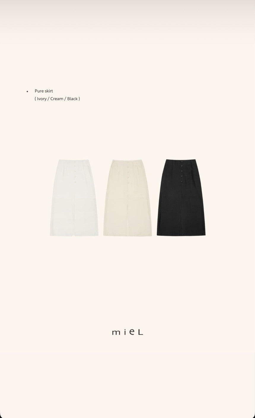 Pure skirt-3col