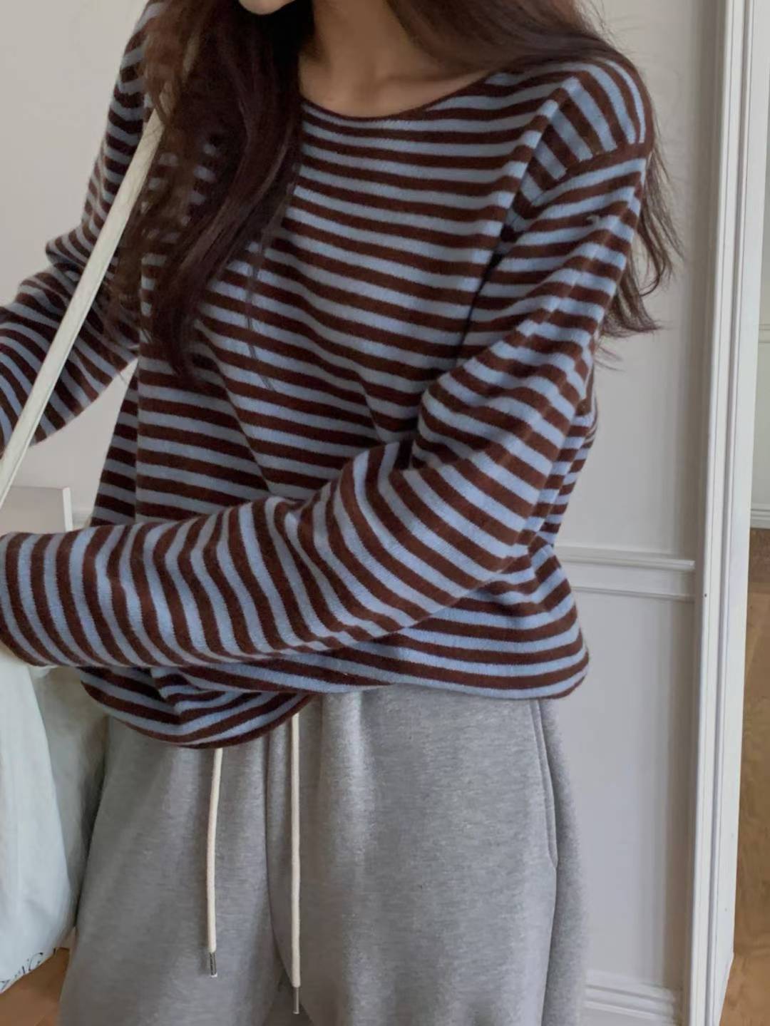 cash boat neck s.t knit-3col