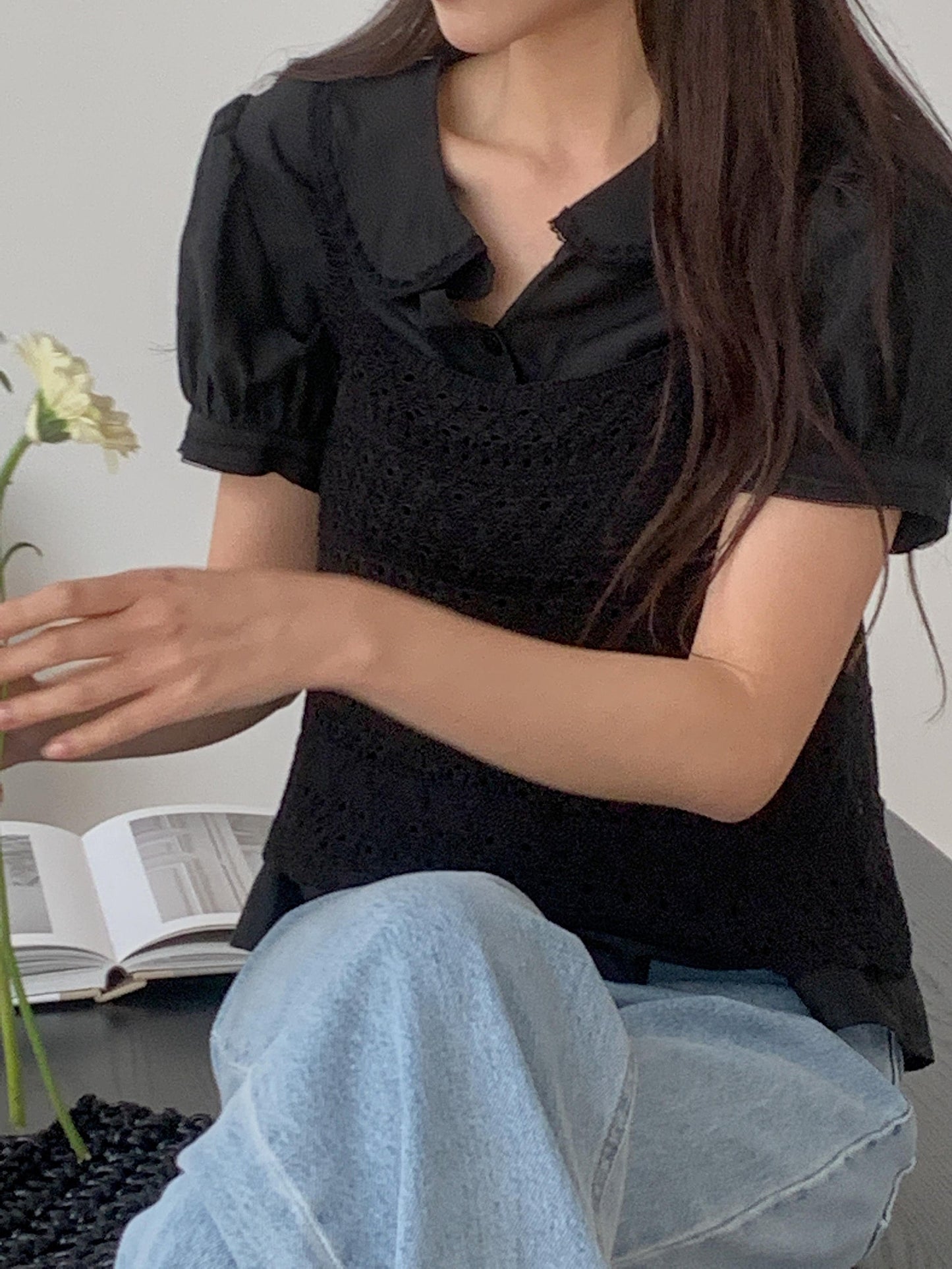 Posey Blouse-2col