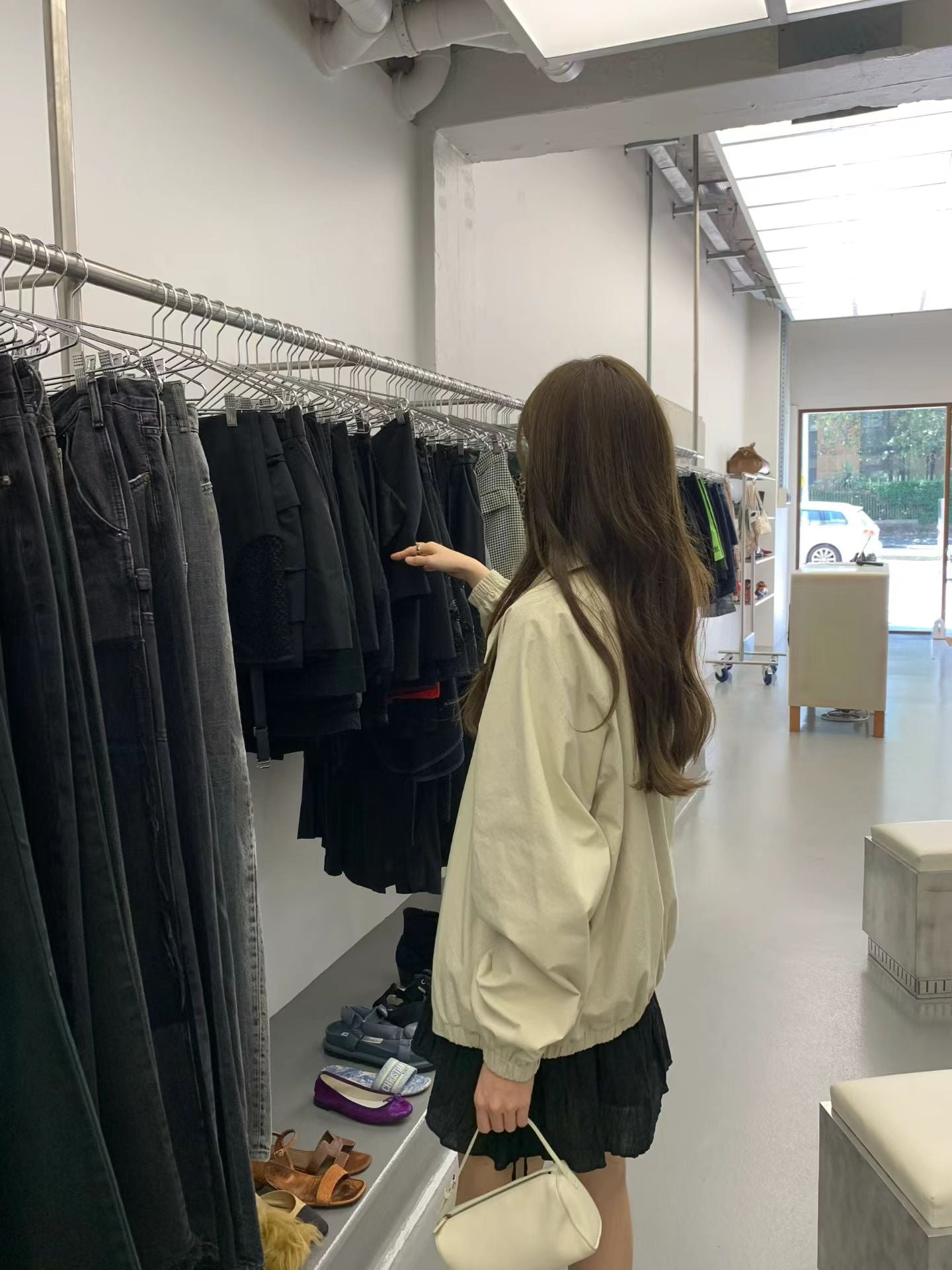 Ounce basic blouson jumper-2col