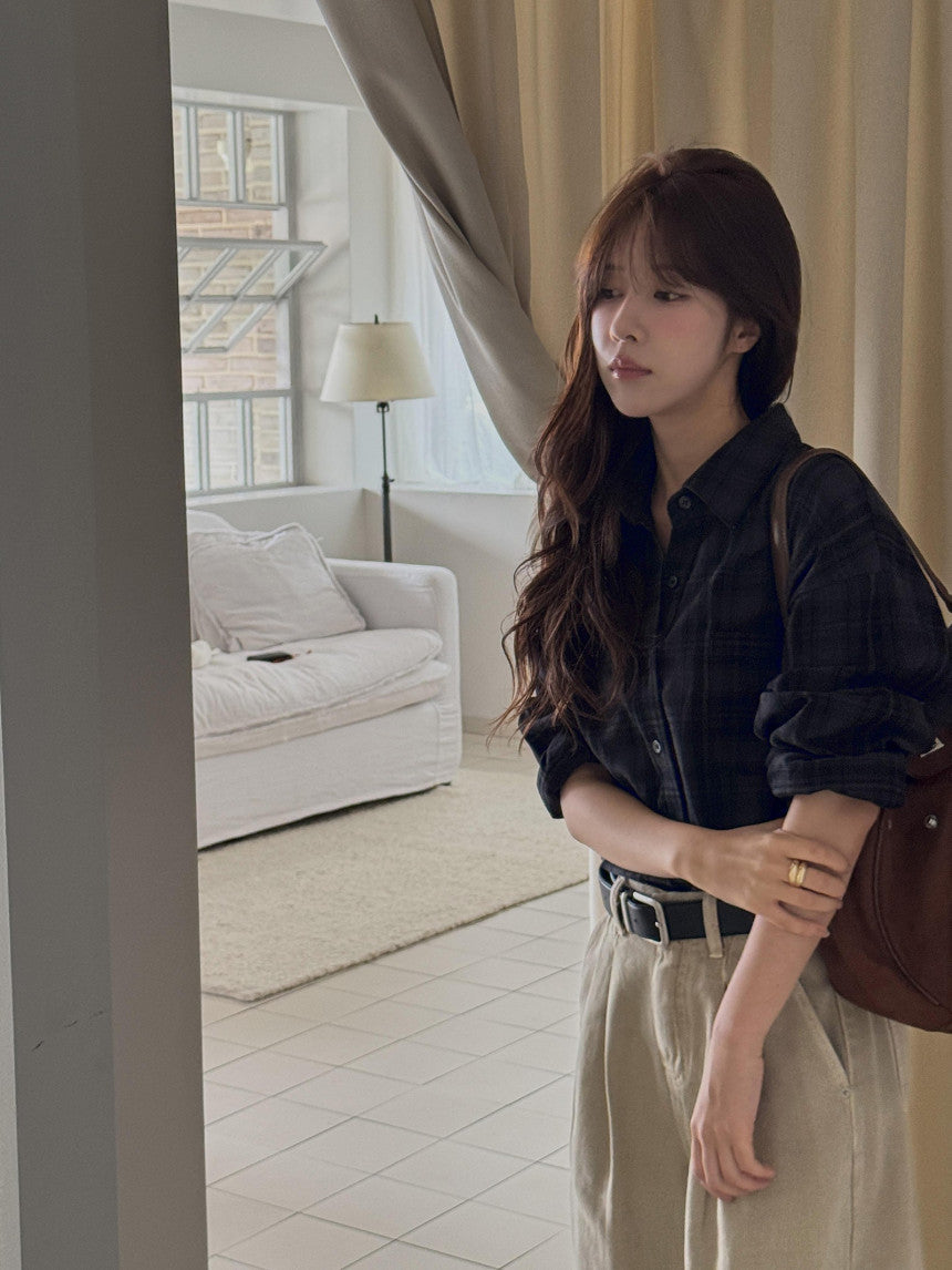 Navy shirt