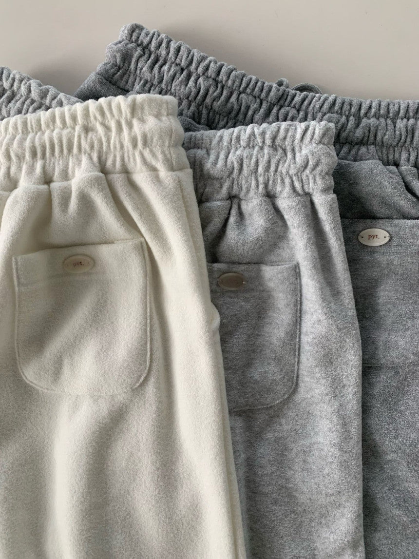 Sell fleece jogger pants-3col