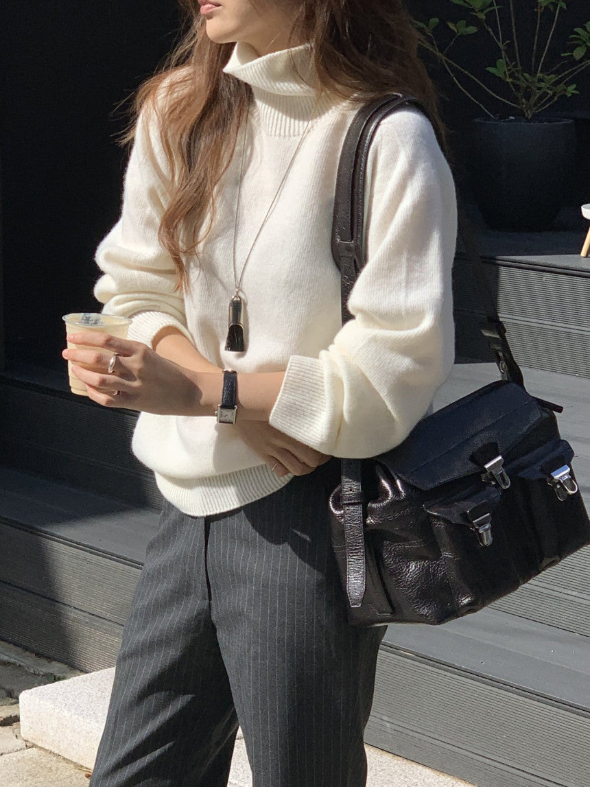 Meline wholegarment turtleneck knit-3col