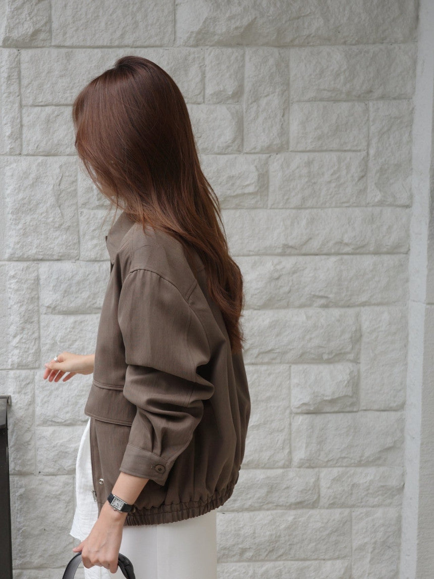 Fizt lyocell blouson-3col