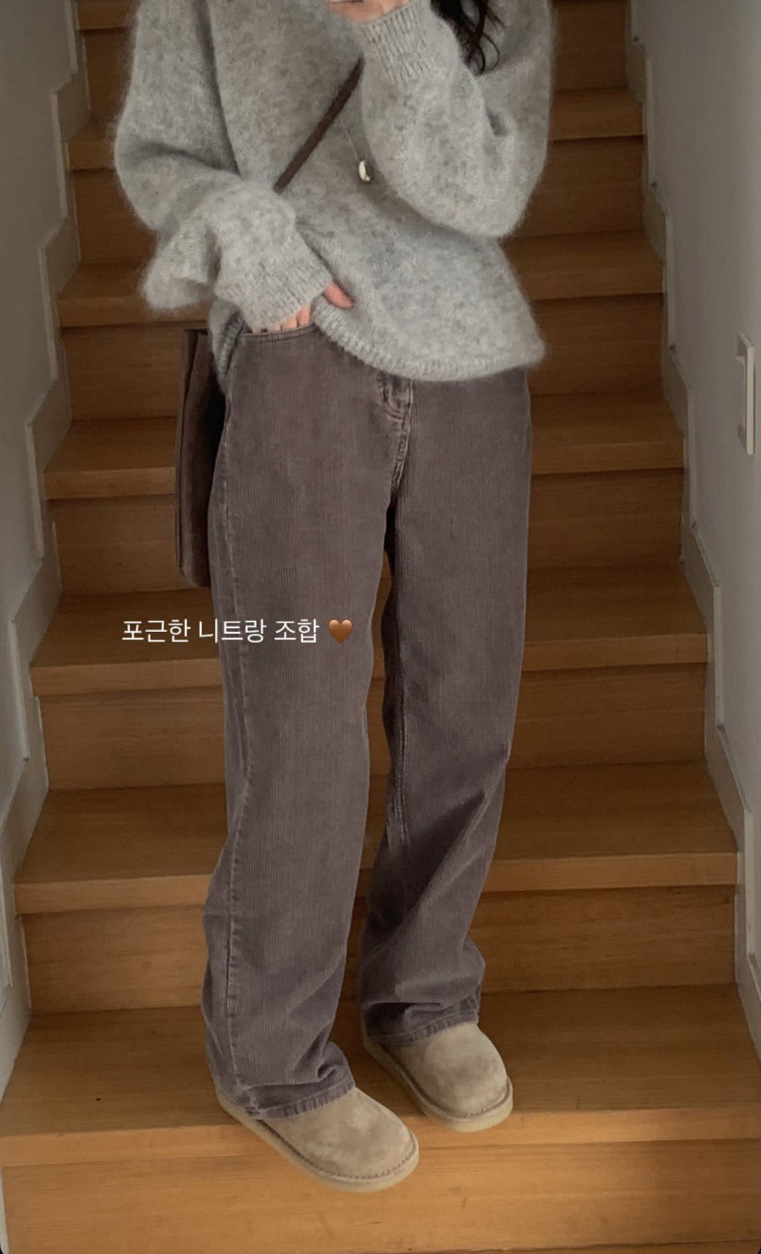 gimo corduroy pants-3col