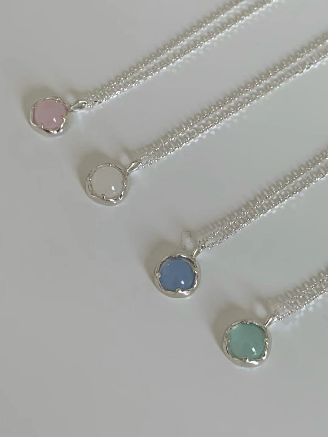 colored gemstone necklace
