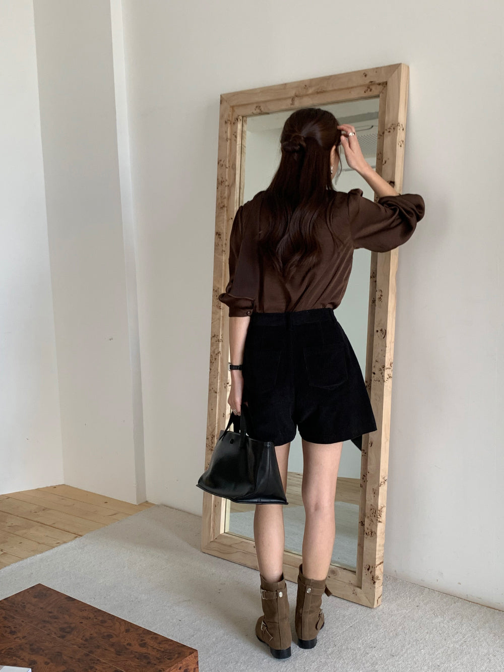 house tie blouse-3col