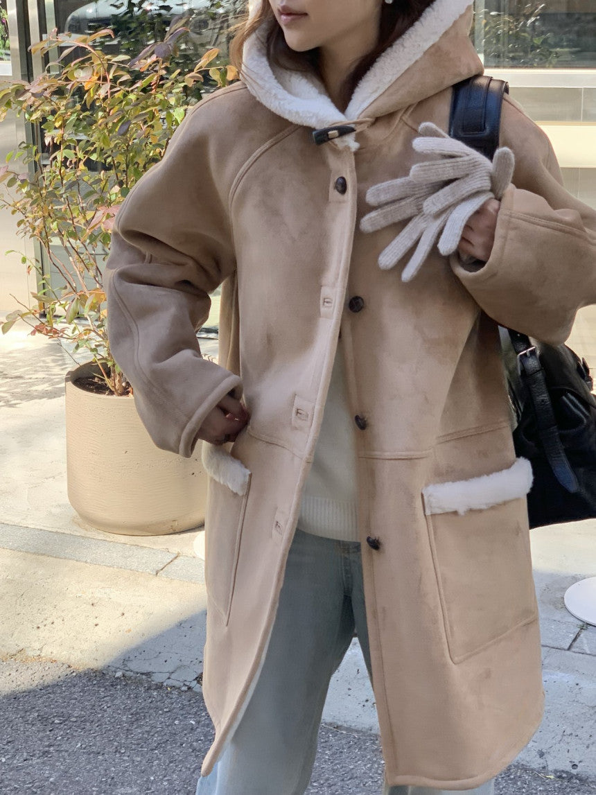 Fitz hoodie shearing half mustang