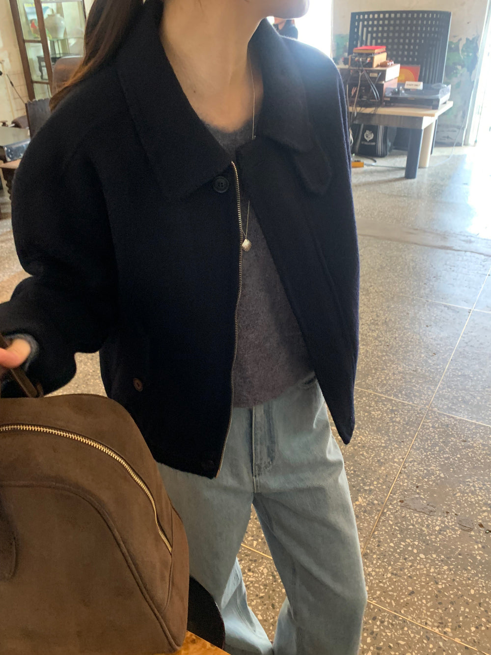 coco handmade short jacket-3col