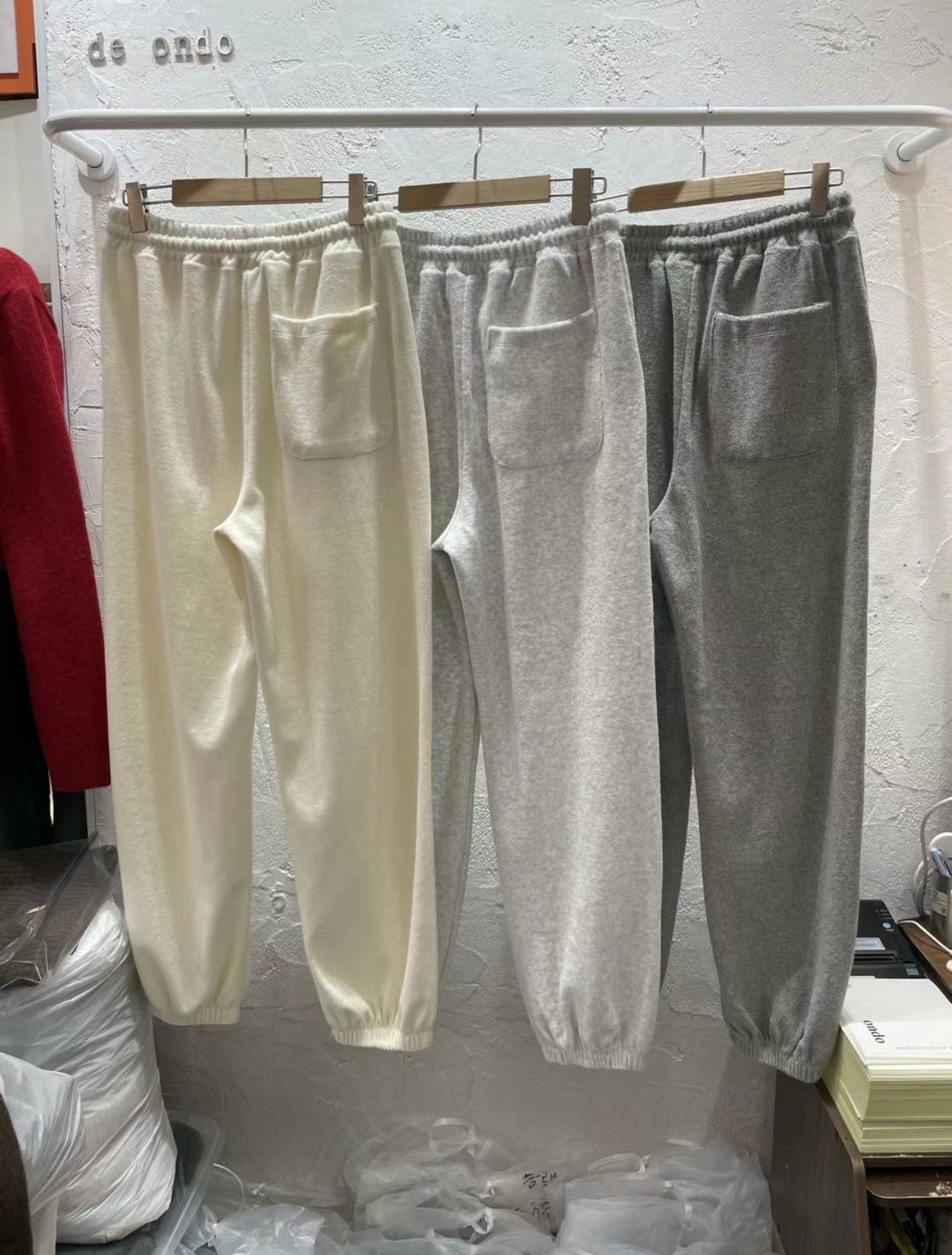 deondo heavy terry sweatpants-3