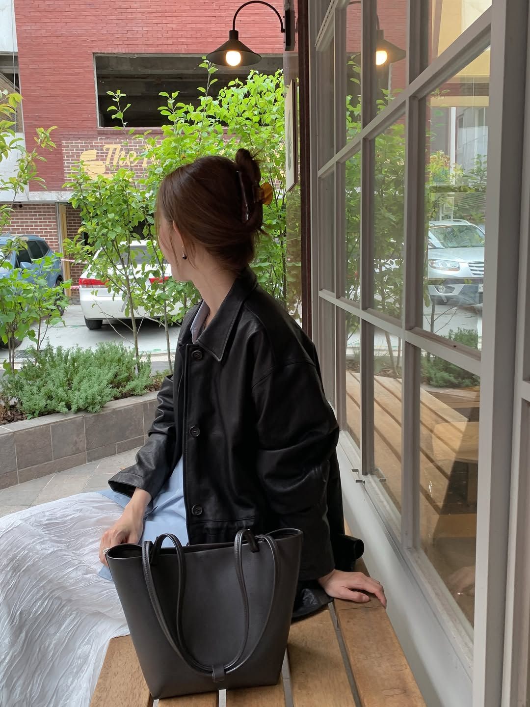 Rove lambskin leather jacket