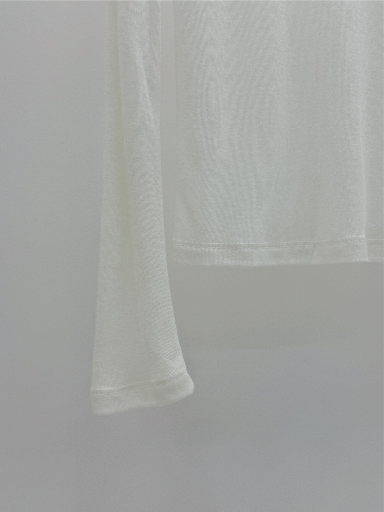 Bay wool tencel boat neck T-6col