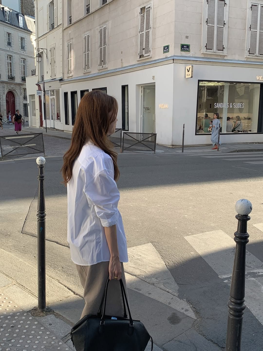 Claire silk cotton shirt-5col