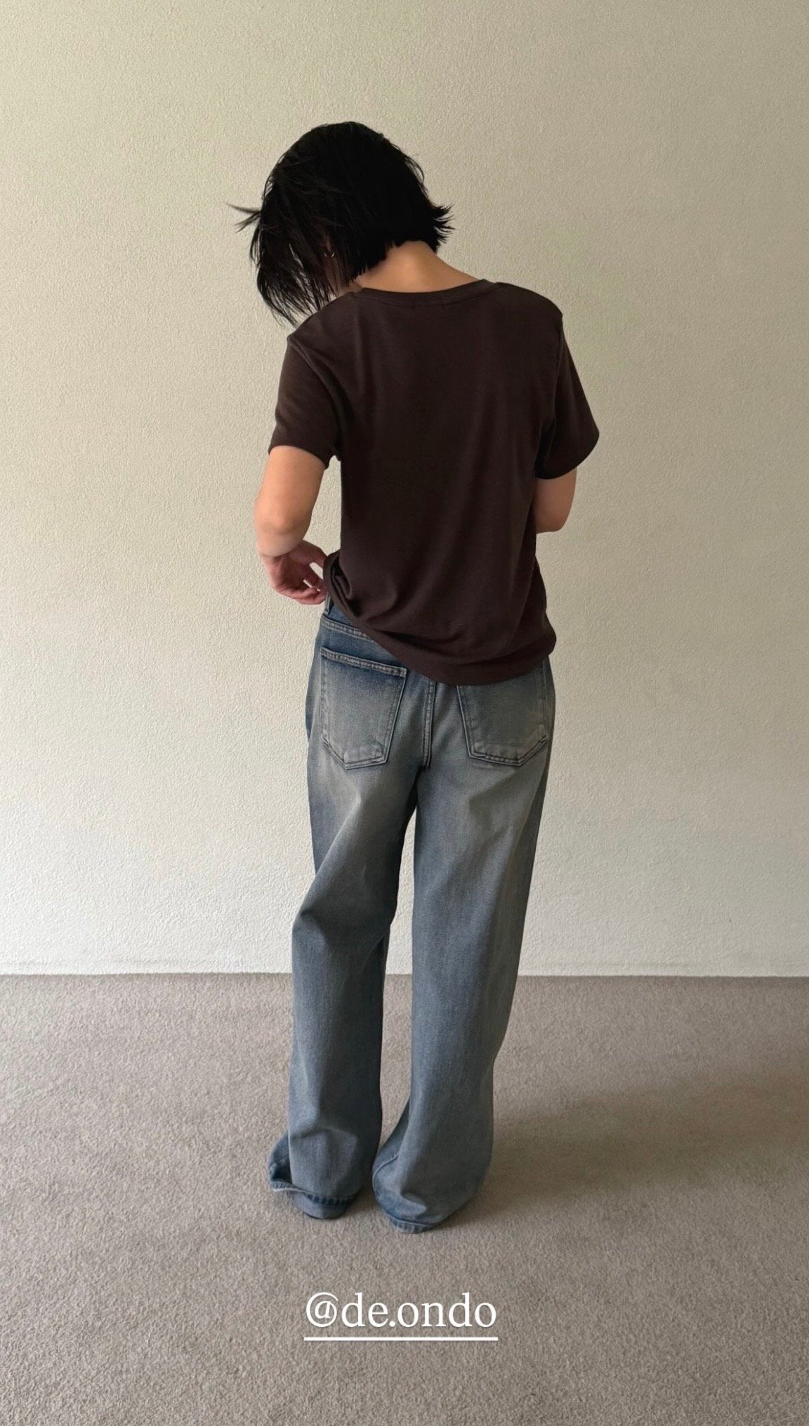 Deondo wool crewneck t-4col
