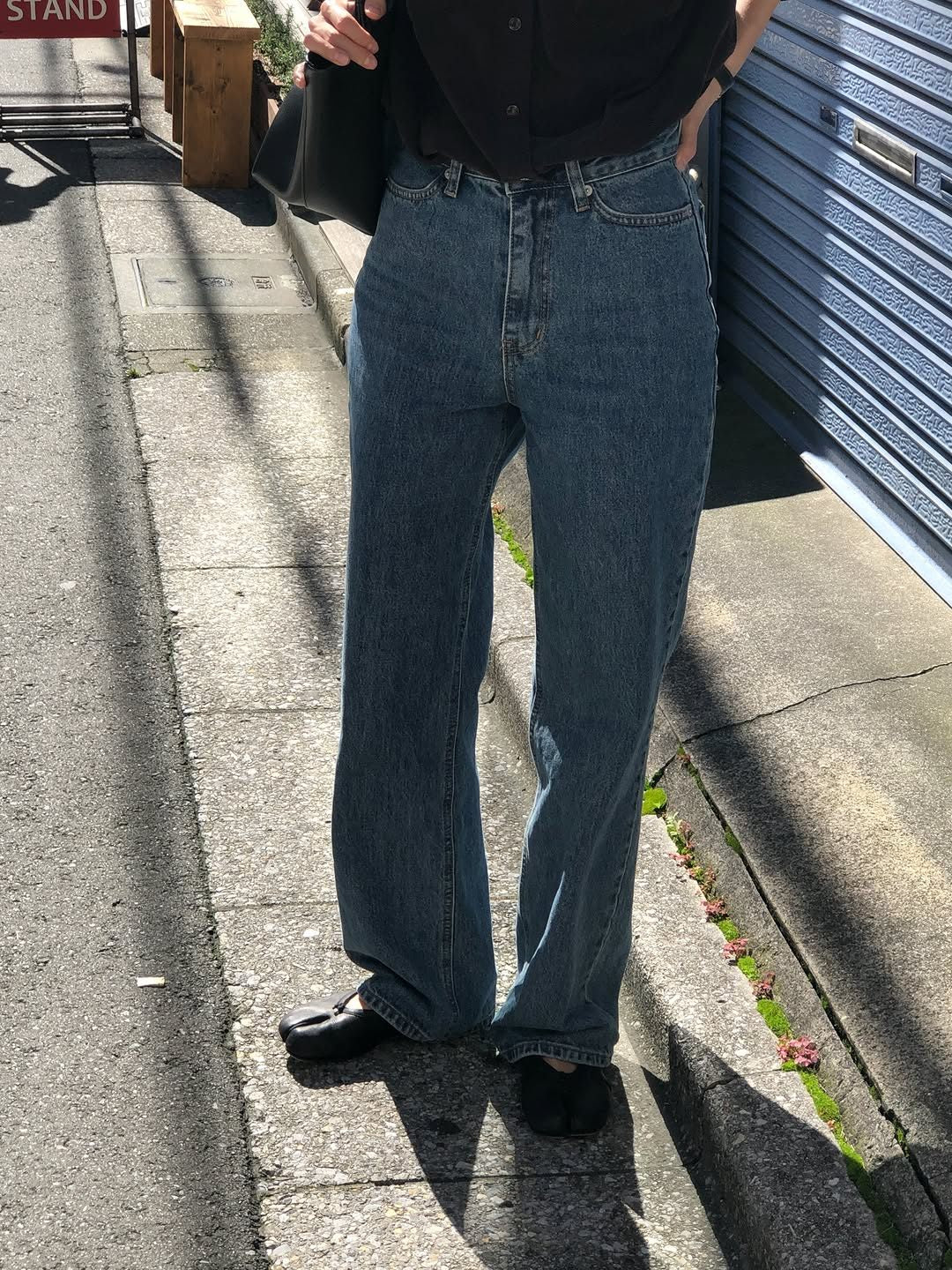 lien straight-fit denim