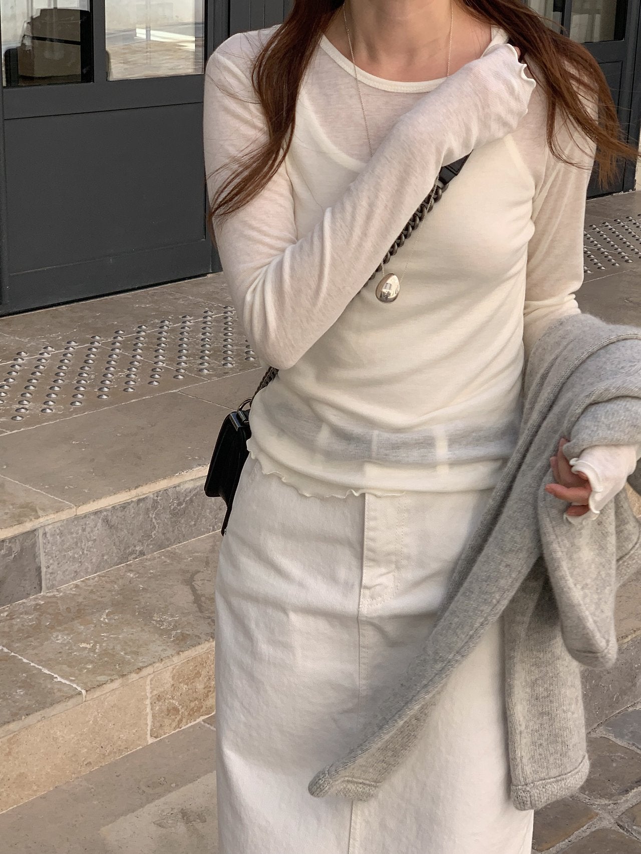 Lumi frill T-4col