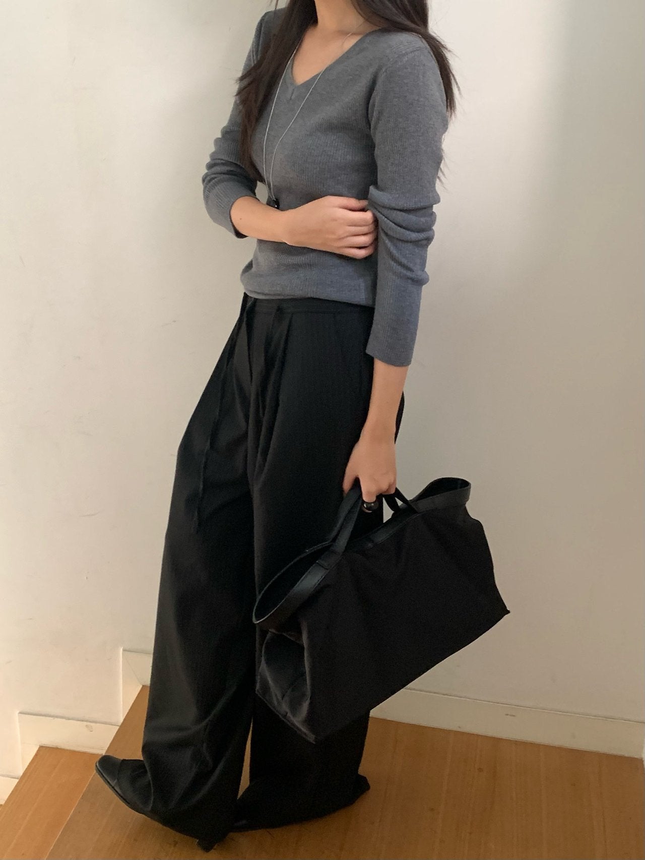 Ibon V-Neck knit-4col
