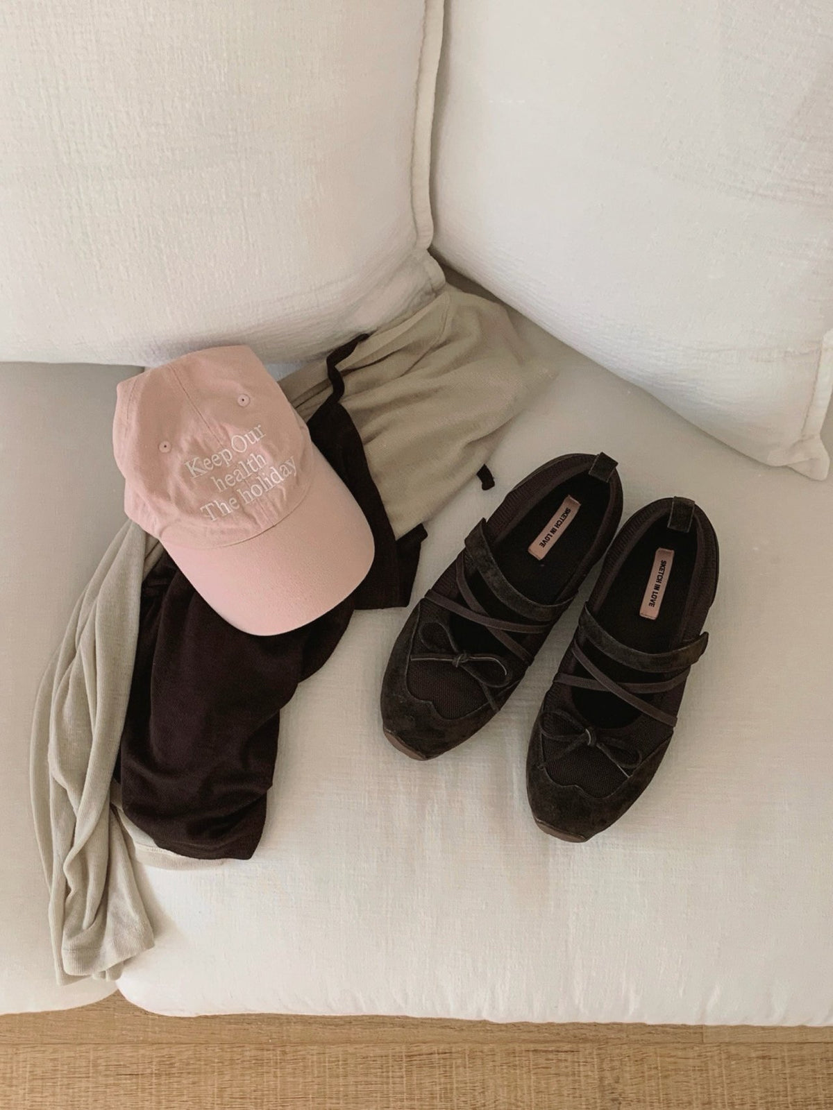 pavé ribbon sneakers-2col