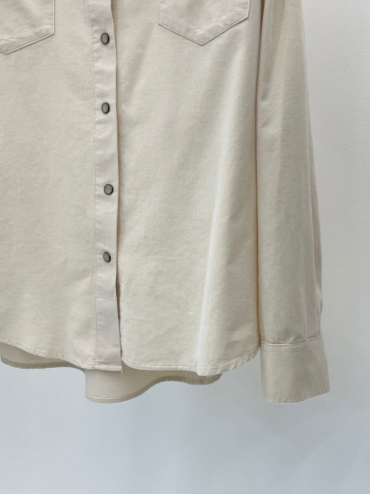 frey corduroy washed pocket shirt-3col