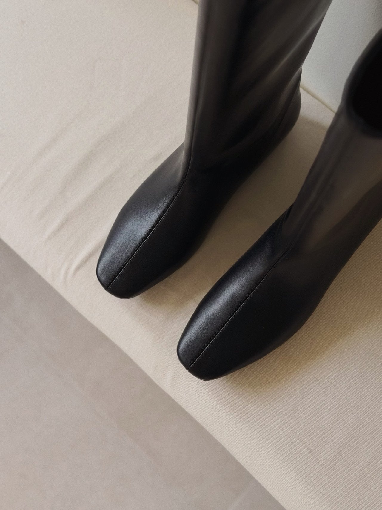 hidden wedge boots.