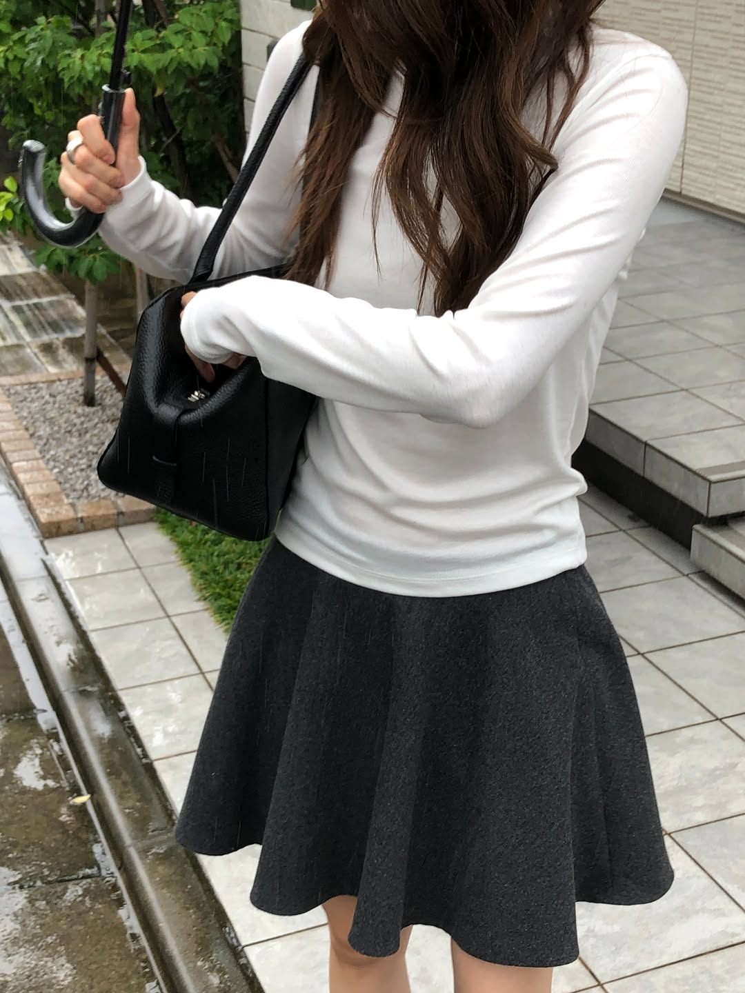 mabel flare mini skirt-2col