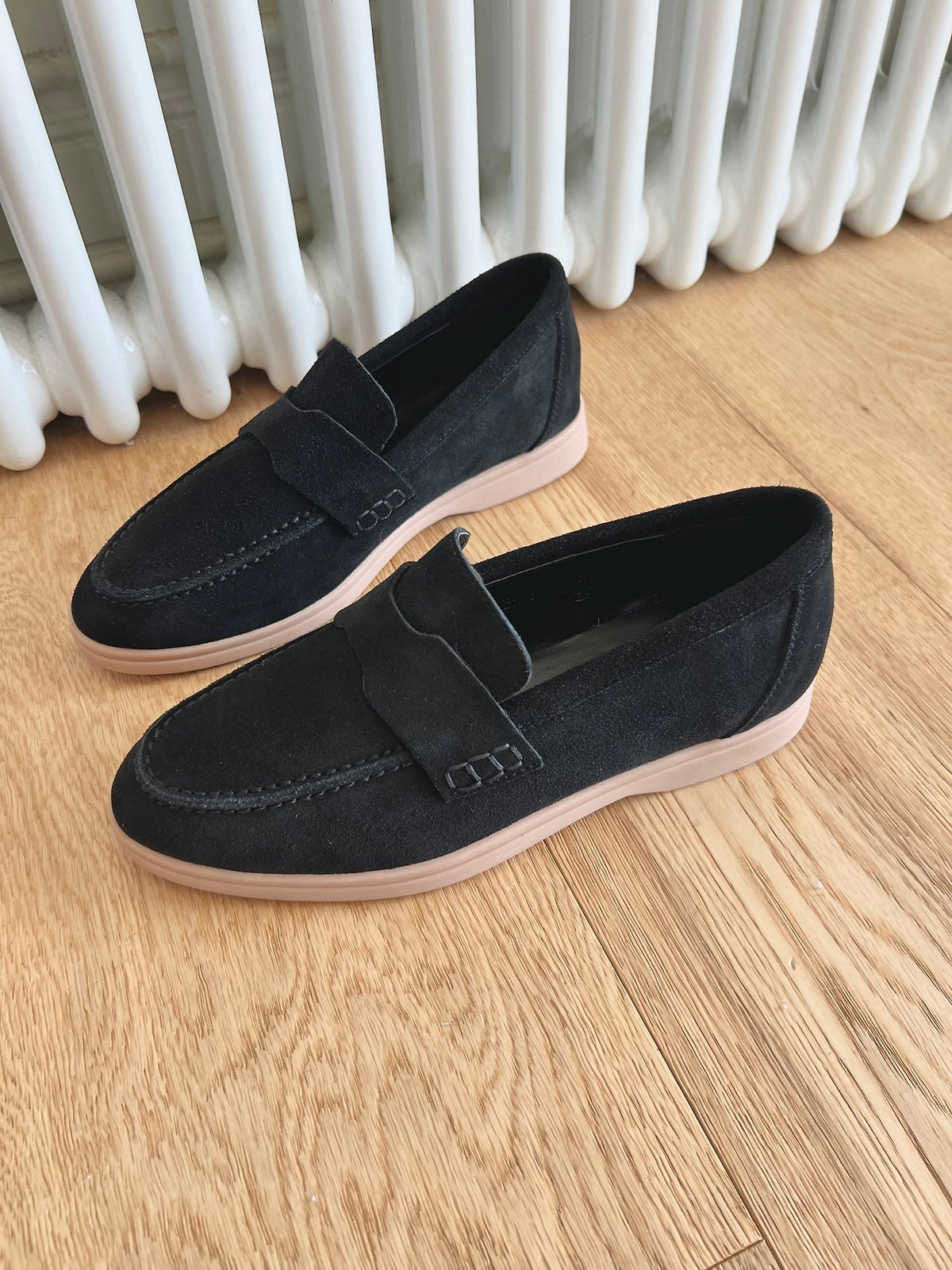 Real leather loafers-3col