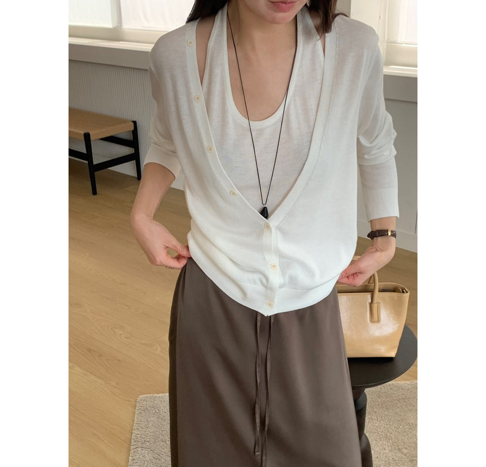 Colin Cardigan Set-4col