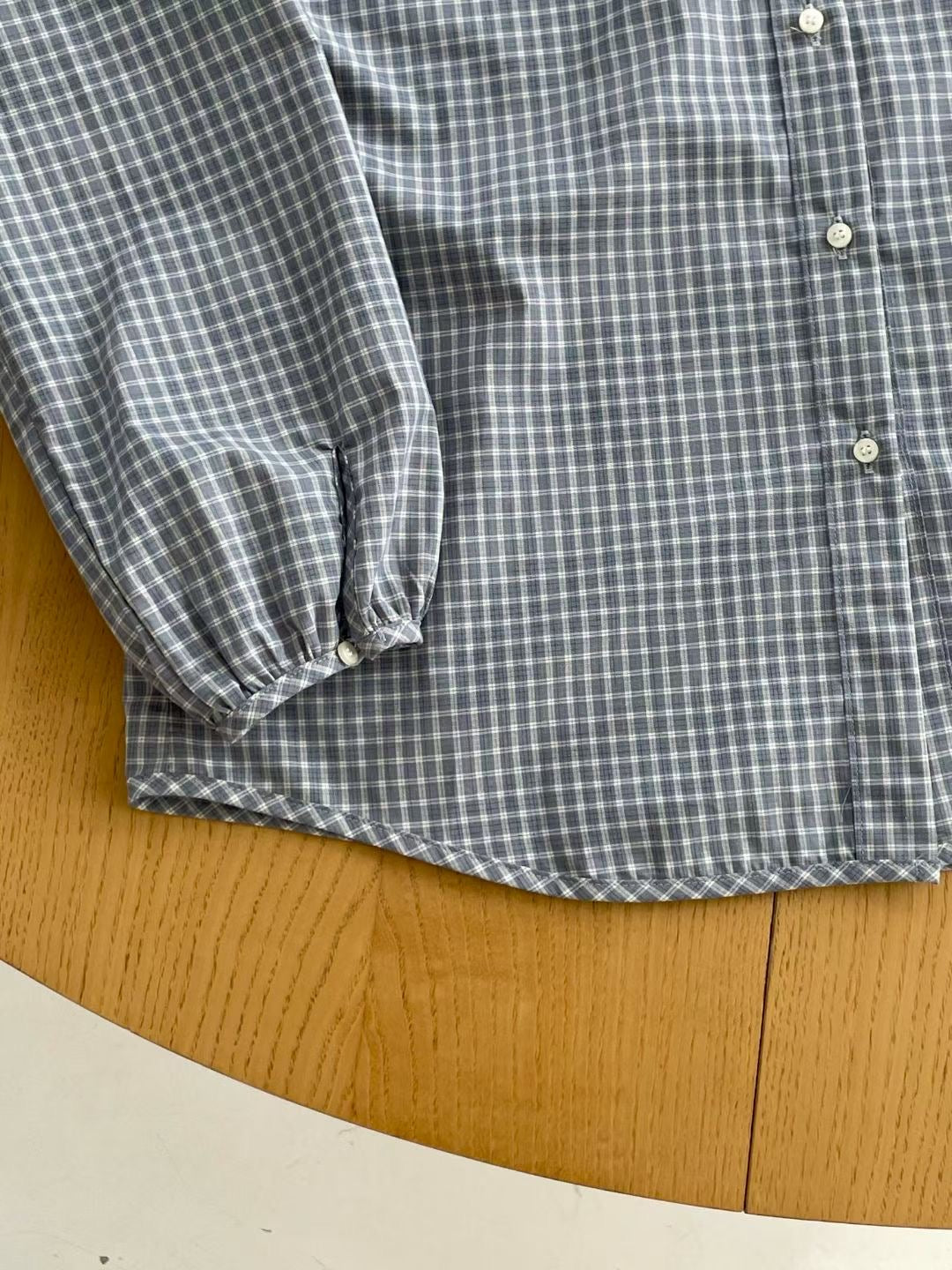 Lowdon check shirt-2col