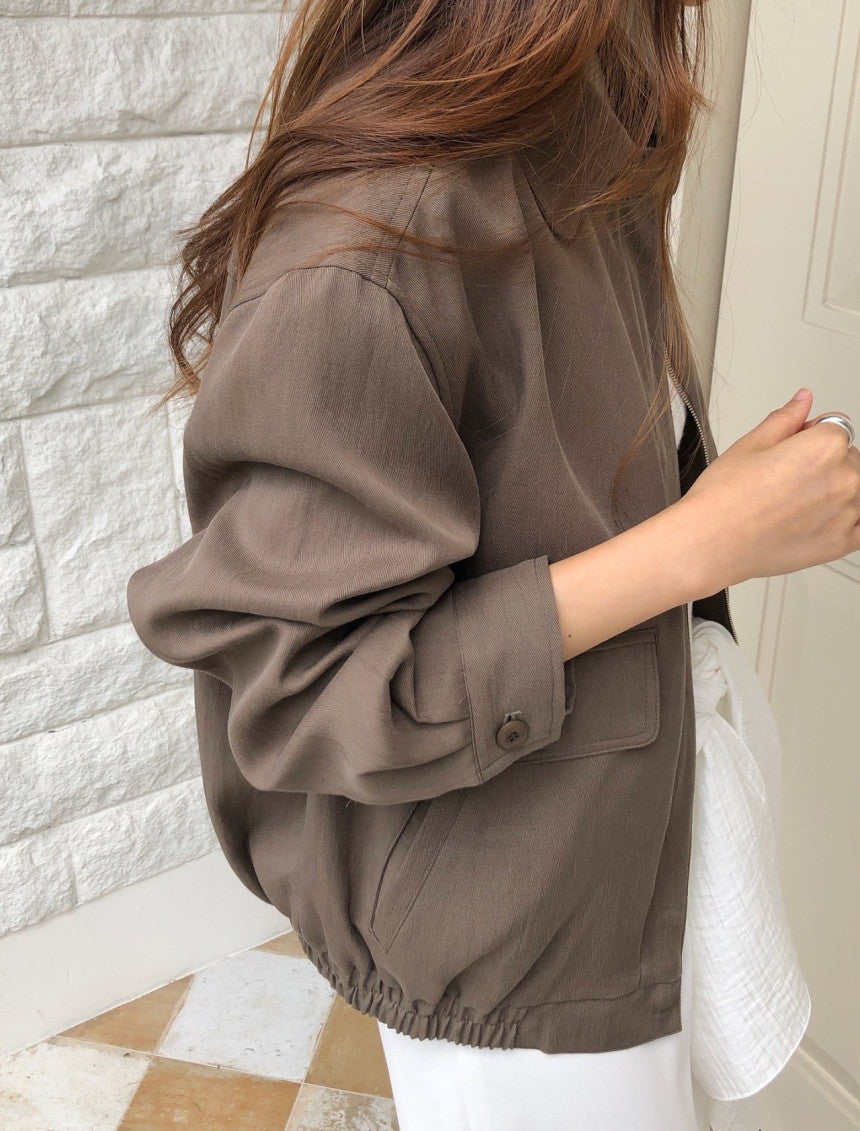 Fizt lyocell blouson-3col