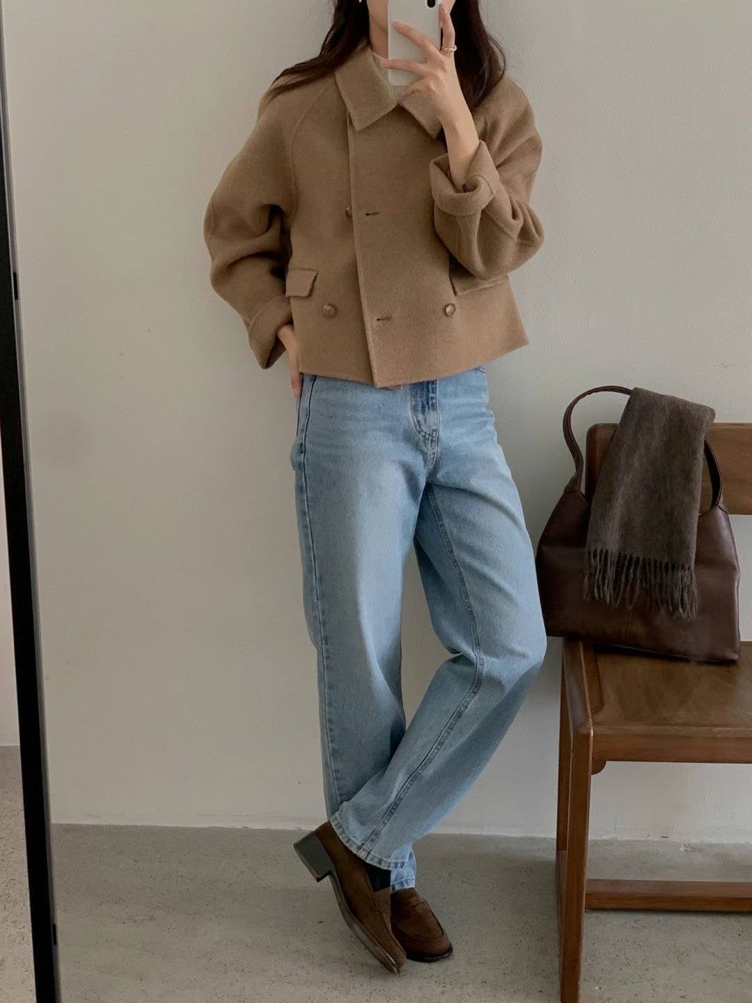 Miu double handmade jacket-3col