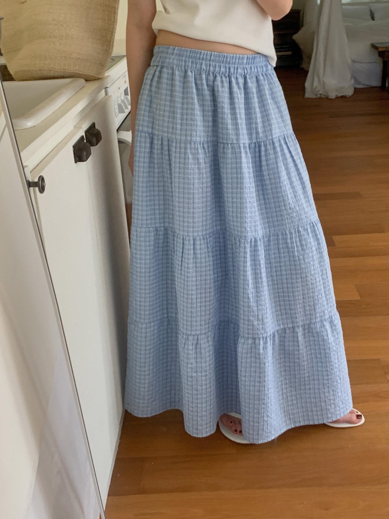 Rudy cheak skirt-2col
