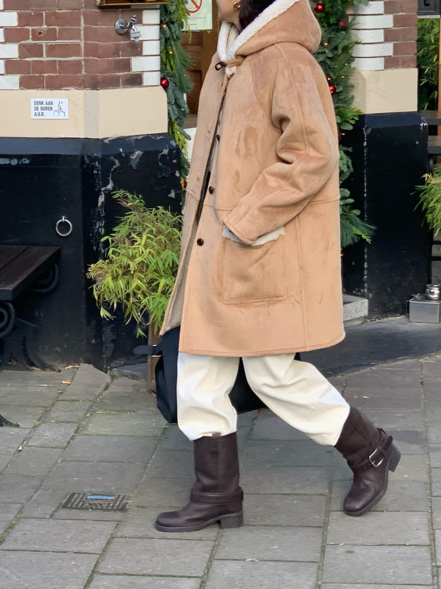 Fitz hoodie shearing half mustang