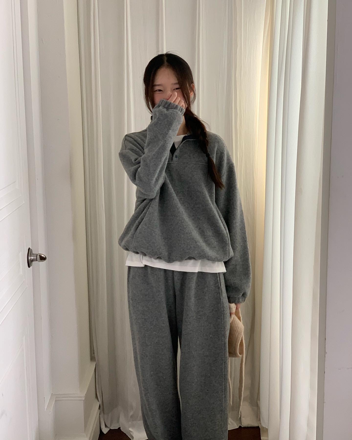 warming sweatpants-2col