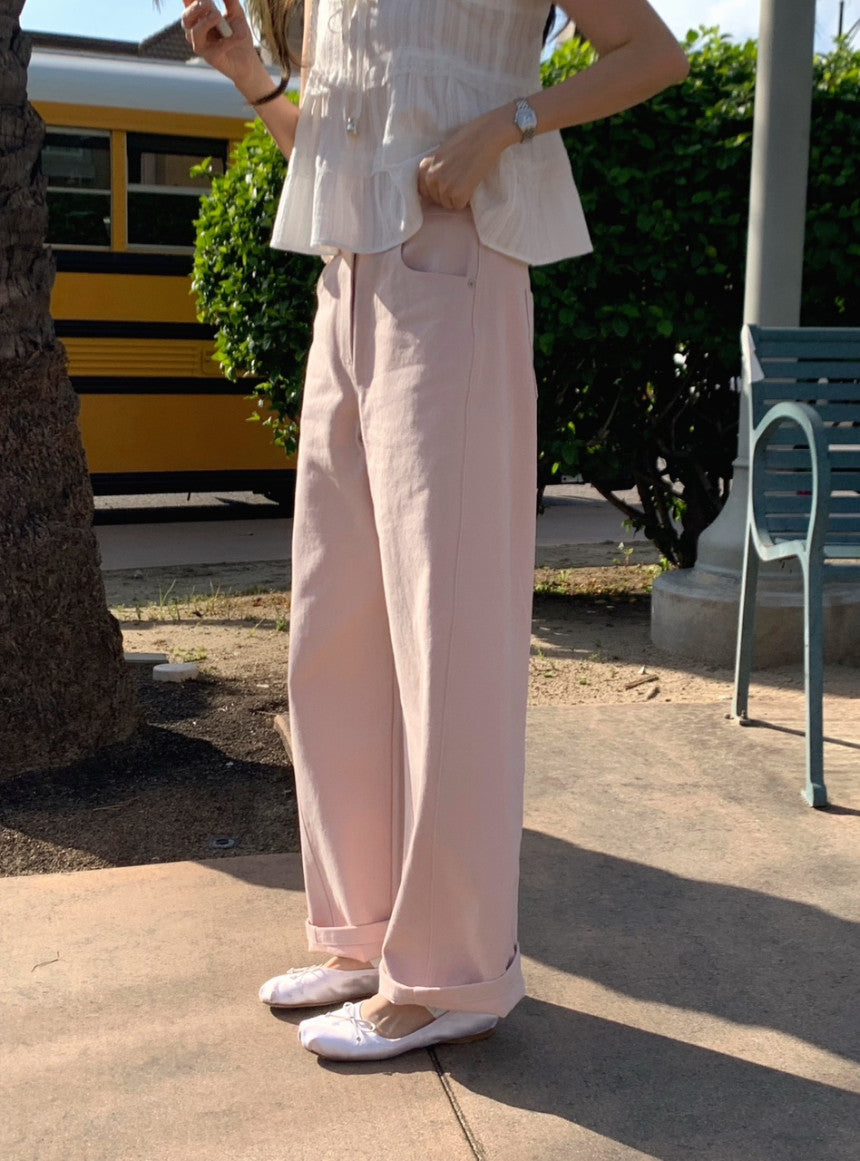 liter mercy washed cotton pants