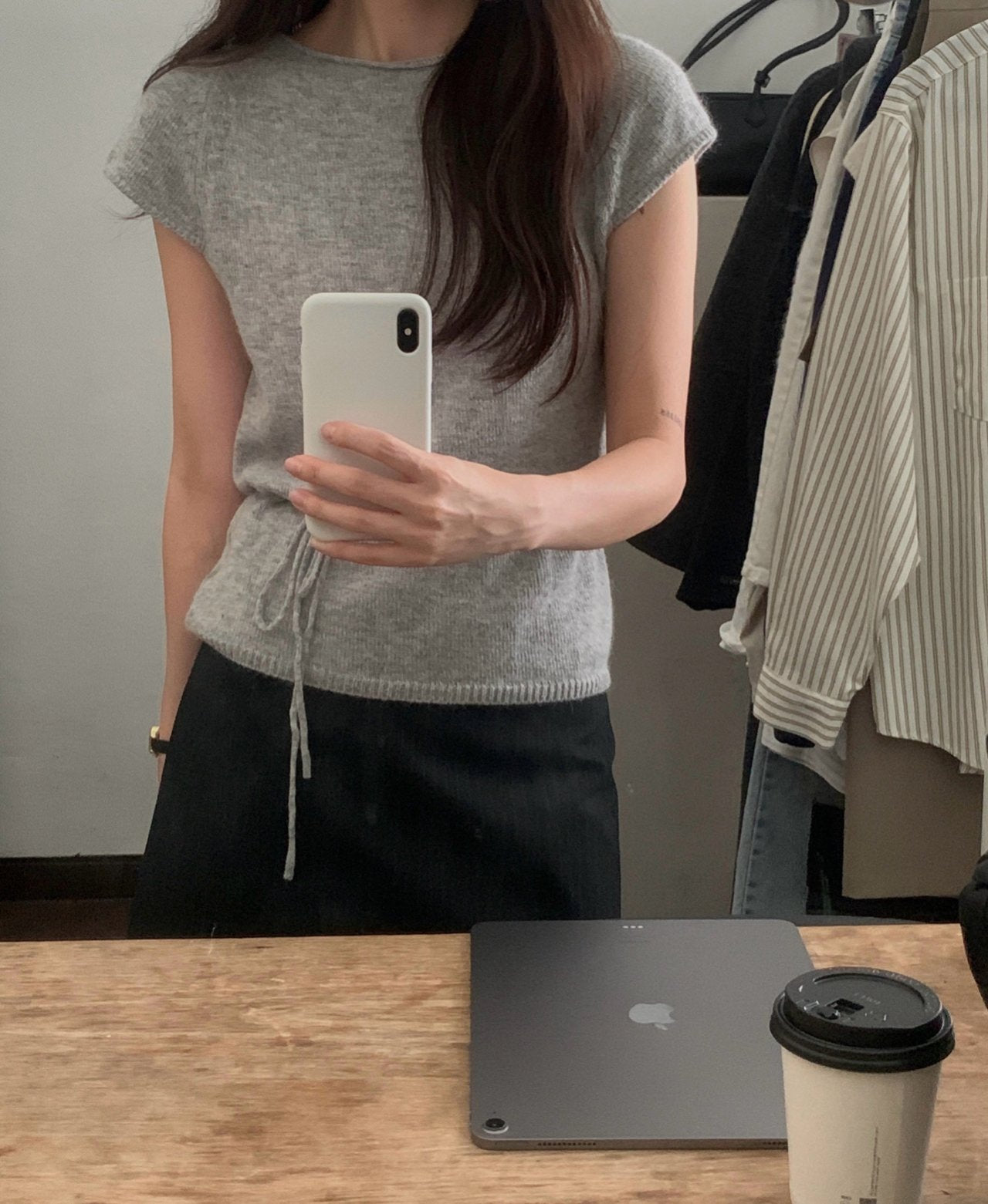Fox belt knit-3col