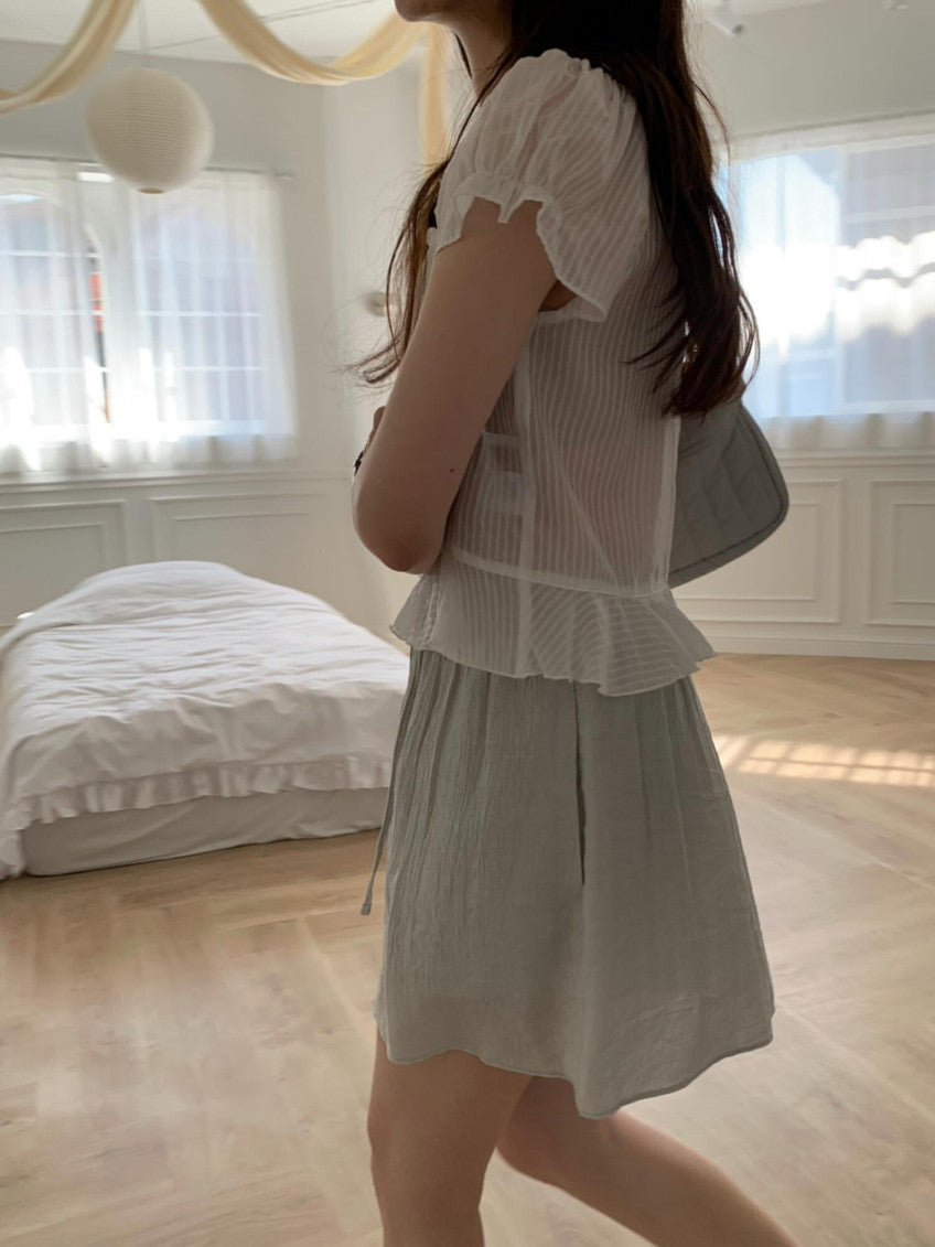 Oreo blouse-3col
