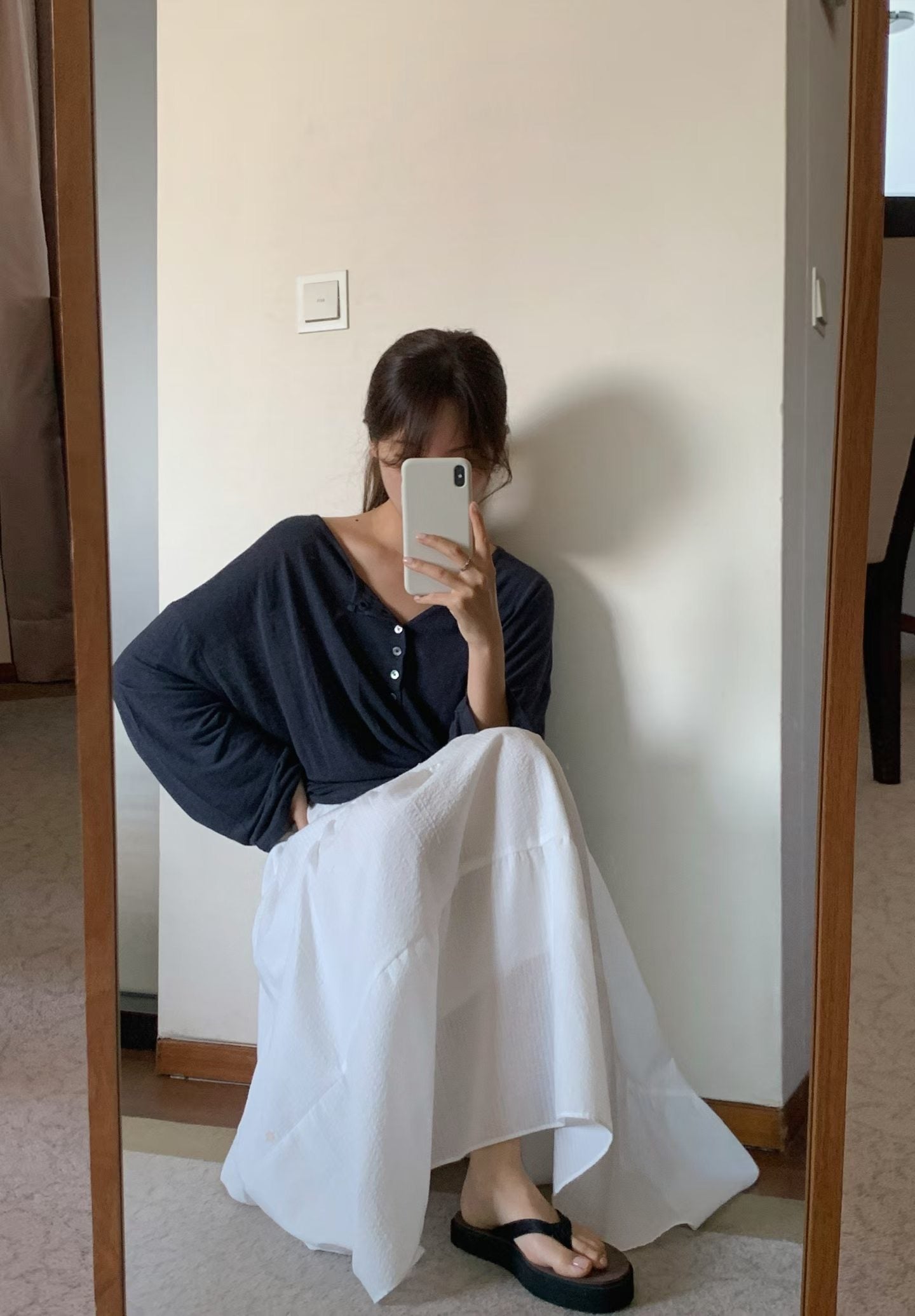 liter ocean linen boxy T-2col