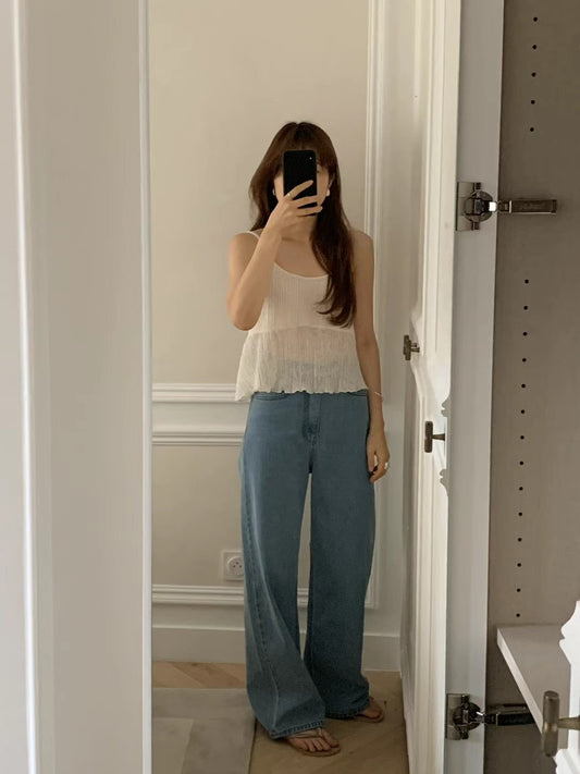 Ounce low wide denim