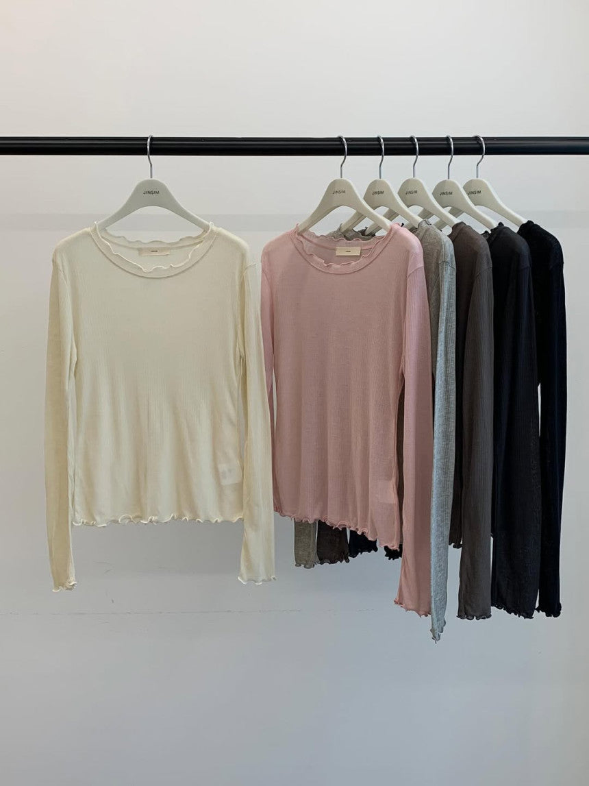 Shade frill T-5col
